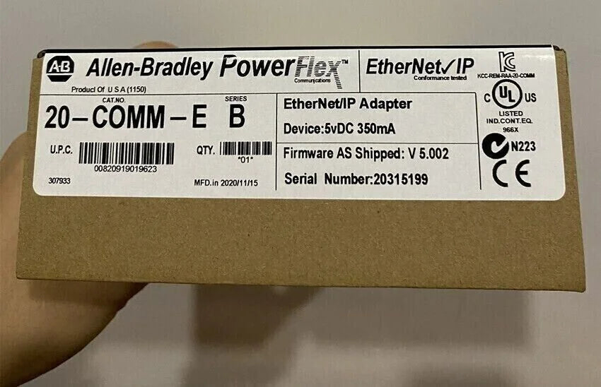 Allen-Bradley Factory Sealed Ethernet/IP Adapter 20COM - ALLEN-BRADLEY [1]