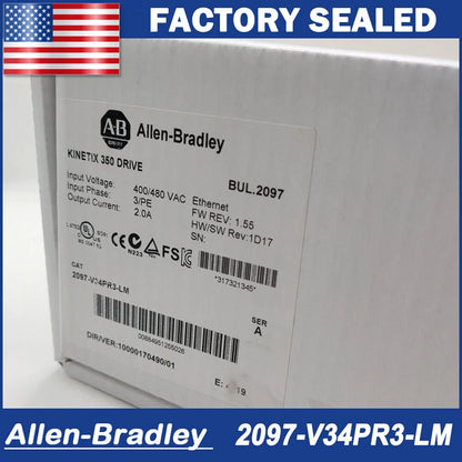 Allen Bradley Factory Sealed Kinetix 350 Servo Driver 2097-V34PR3-LM - ALLEN BRADLEY [3]