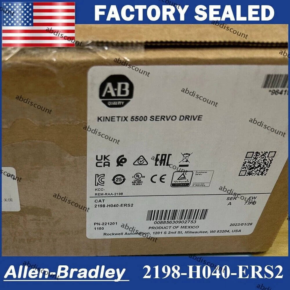 Allen Bradley Kinetix 5500 SERVO DRIVE Model 2198-H040-ERS2 - ALLEN BRADLEY [2]