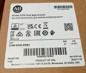 Allen Bradley Kinetix 5700 Dual Axis Inverter 2198-D020-ERS3 - ALLEN BRADLEY [1]