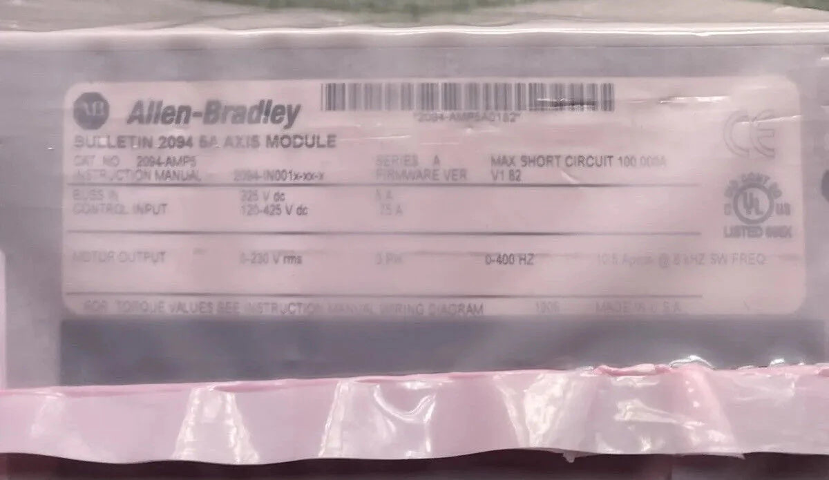 Allen Bradley Kinetix 6000 Axis Module 2094-AMP5 Ser. A, For Parts/ Repair new - KOEED [1]