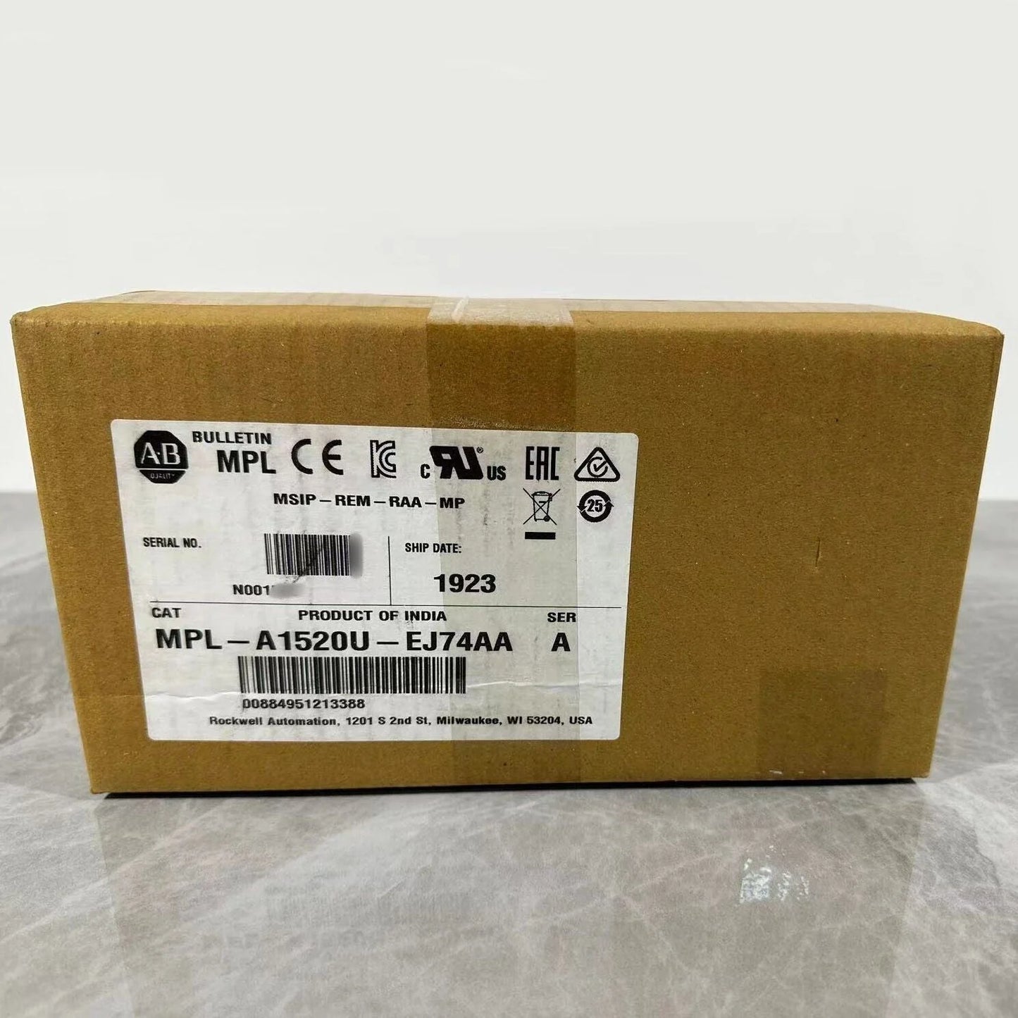 Allen Bradley MPLA1520UEJ74AA Ship New - ALLEN BRADLEY [1]