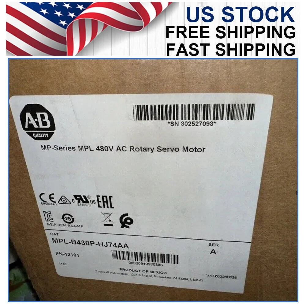 Allen Bradley MPL-B430P-HJ74AA 480V AC Servo Motor - ALLEN BRADLEY [1]