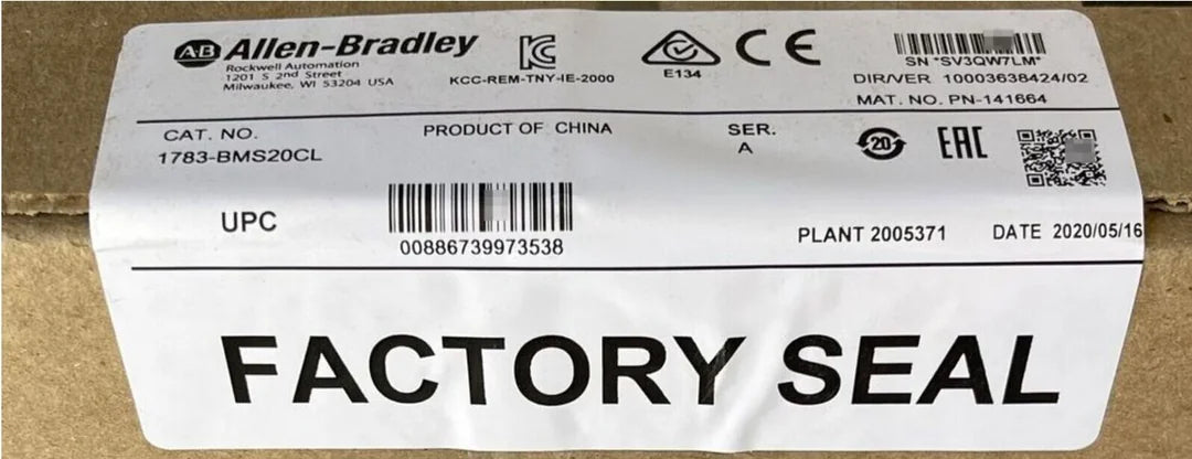 Allen-Bradley NEW Stratix5700 Industrial Managed Ethernet Switch 1783-BMS20CL - ALLEN-BRADLEY [1]