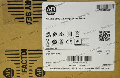 Allen Bradley New Sealed Kinetix 5500 2.5A Servo Drive 2198-H003-ERS2 - ALLEN BRADLEY [2]