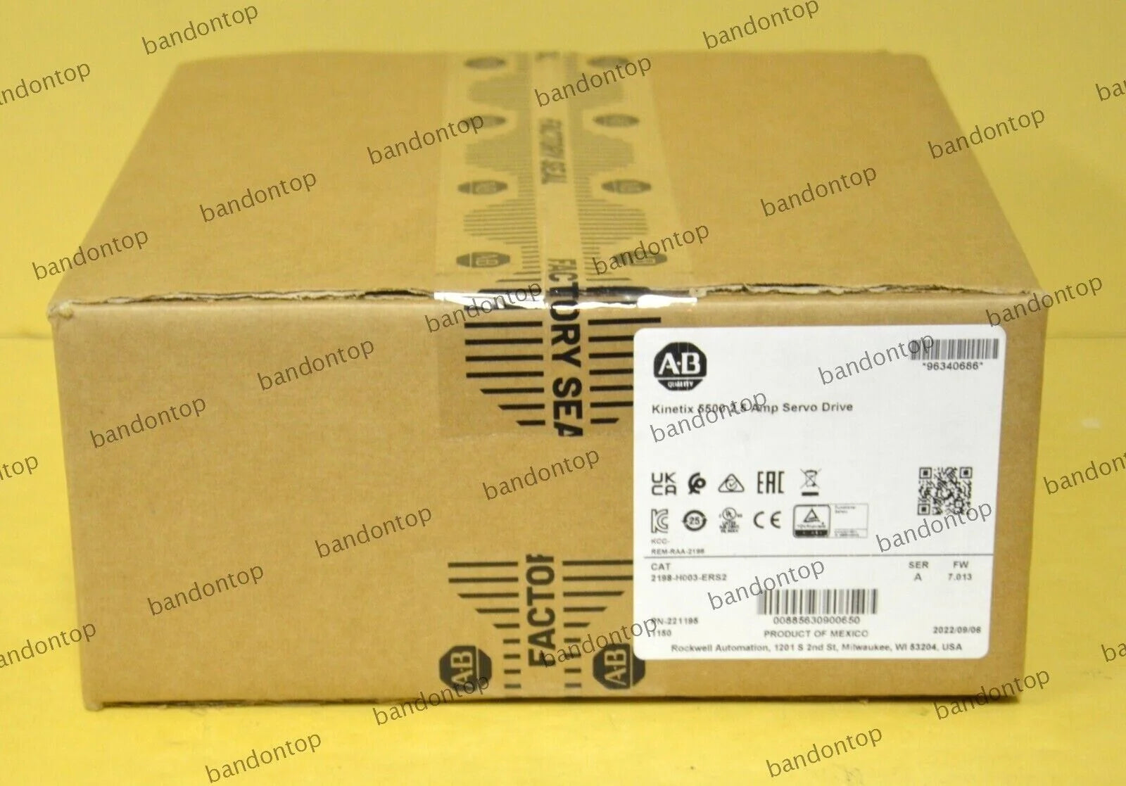 Allen Bradley New Sealed Kinetix 5500 2.5A Servo Drive 2198-H003-ERS2 - ALLEN BRADLEY [3]