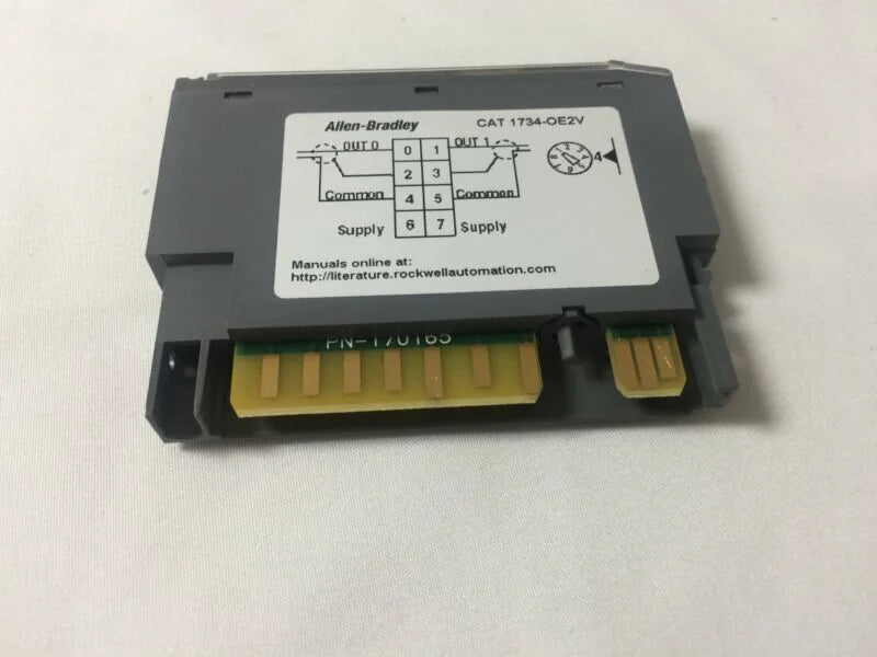 Allen-Bradley POINT 2 Point Analog Output Module 1734-OE2V New US STOCK Allen-Bradley POINT 2 Point Analog Output Module 1734-OE2V New US STOCK Allen-Bradley POINT 2 Point Analog Output Module 1734-OE2V New US STOCK - ALLEN-BRADLEY [4]