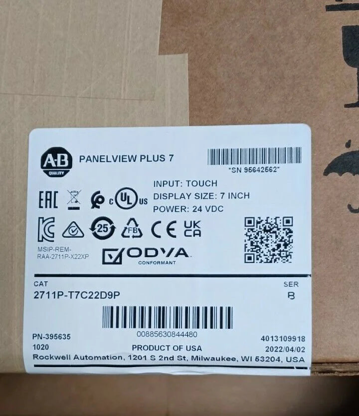 Allen Bradley PanelView Plus 7 Performance 2711P-T7C22D9P NEW SEALED BOX - ALLEN BRADLEY [1]