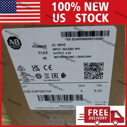 Allen Bradley PowerFlex 40 AC Drive SURPLUS IN BOX - ALLEN BRADLEY [1]