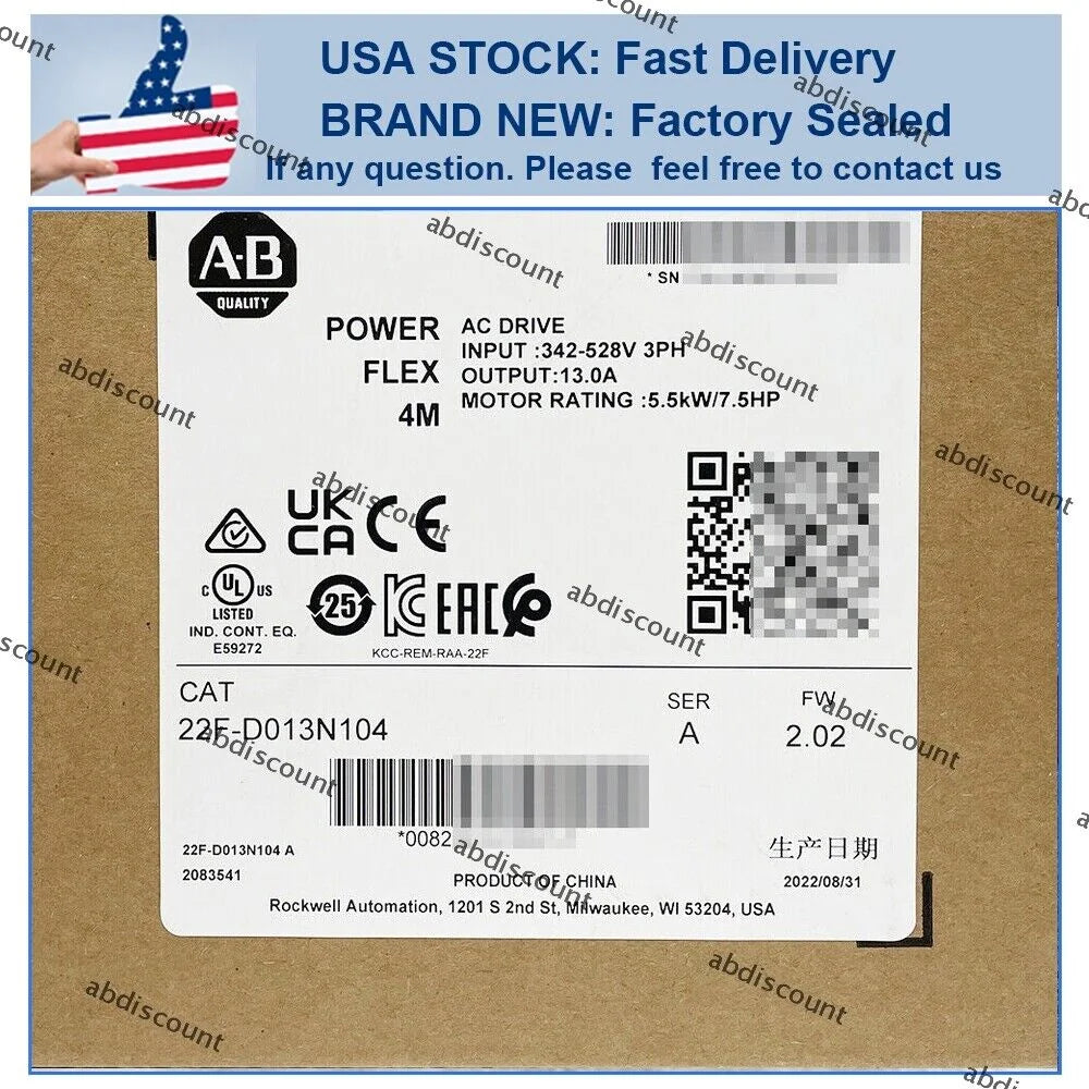 Allen Bradley PowerFlex 4M AC Drive - ALLEN BRADLEY [3]