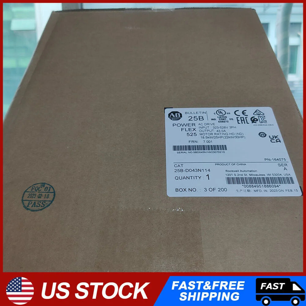 Allen Bradley PowerFlex 525 AC Drive 25B-D043N114 - ALLEN BRADLEY [3]