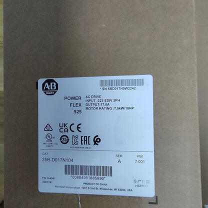 Allen-Bradley PowerFlex 525 AC Drive 7.5kw/10HP US STOCK - ALLEN-BRADLEY [5]