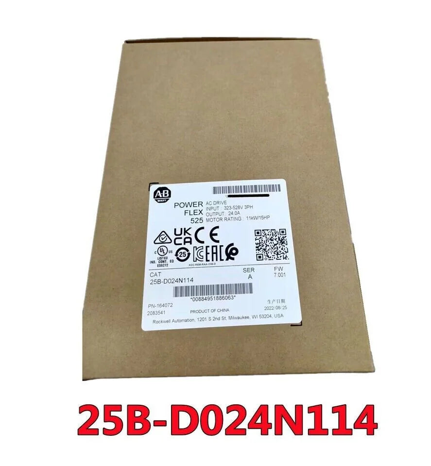 Allen-Bradley PowerFlex 525 AC Drive, 480V, 15HP - ALLEN-BRADLEY [1]