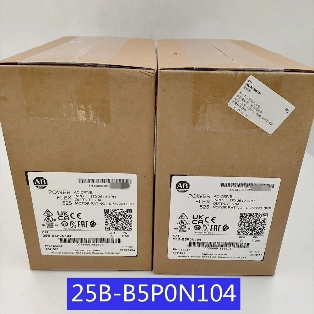 Allen-Bradley PowerFlex 525 AC Drive - 0.75 kW, 1.0 HP - ALLEN-BRADLEY [3]
