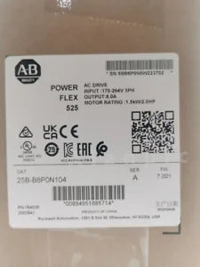Allen-Bradley PowerFlex 525 Drive 1.5kW 2.0Hp New Sealed - ALLEN-BRADLEY [2]