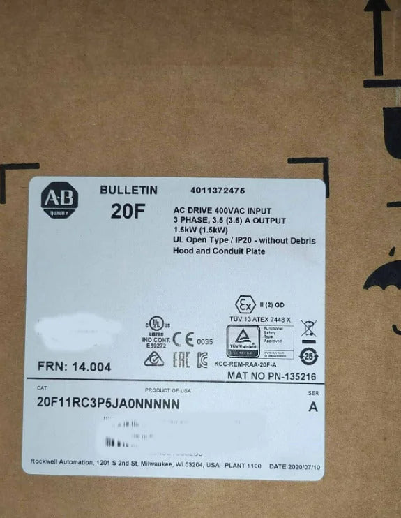 Allen-Bradley PowerFlex Air Cooled 753 AC Drive - ALLEN-BRADLEY [1]