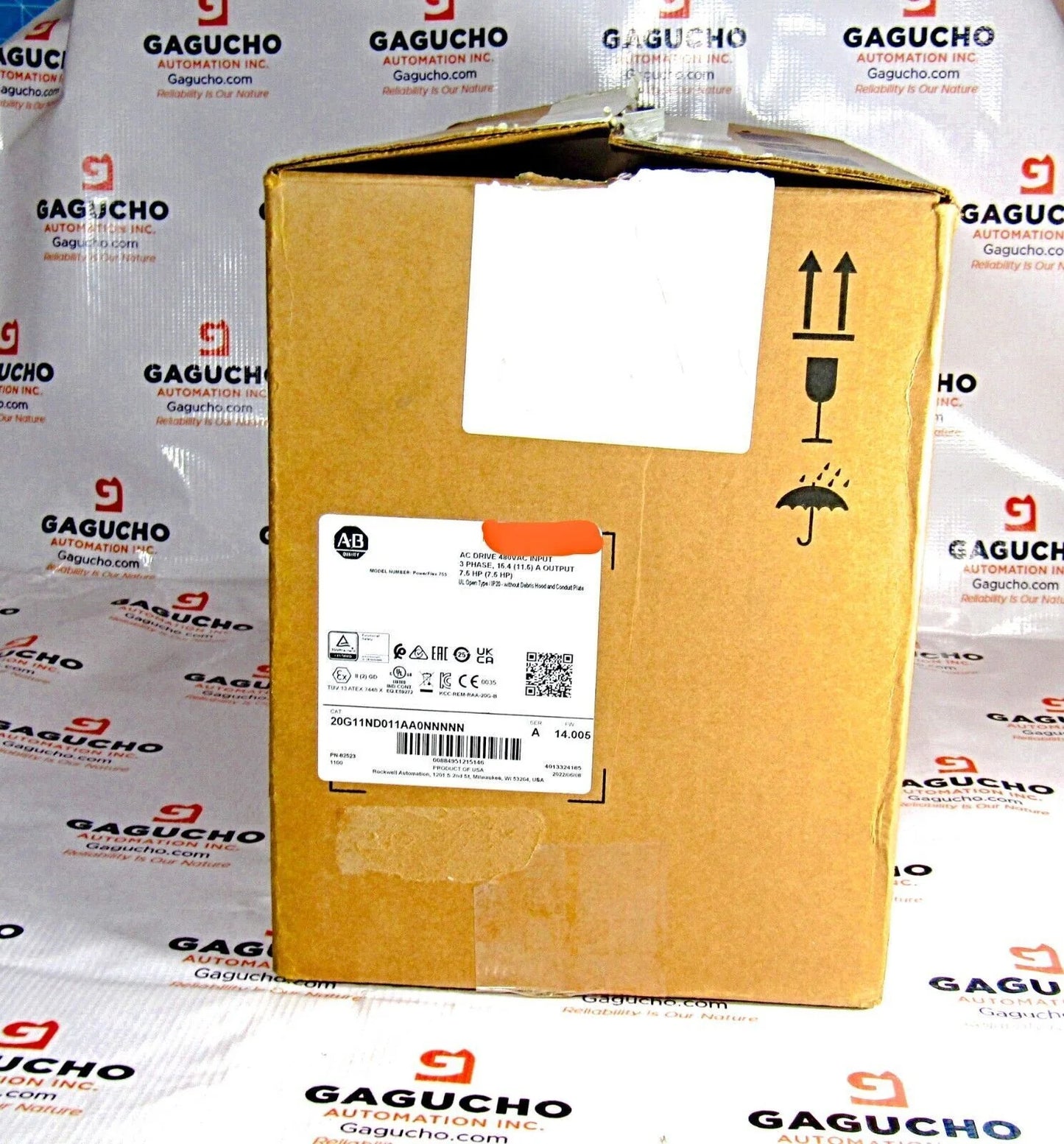 Allen-Bradley PowerFlex Air Cooled 755AC Drive 20G11ND011AA0NNNNN - High-Performance cooling solution for industrial equipment - ALLEN-BRADLEY [1]