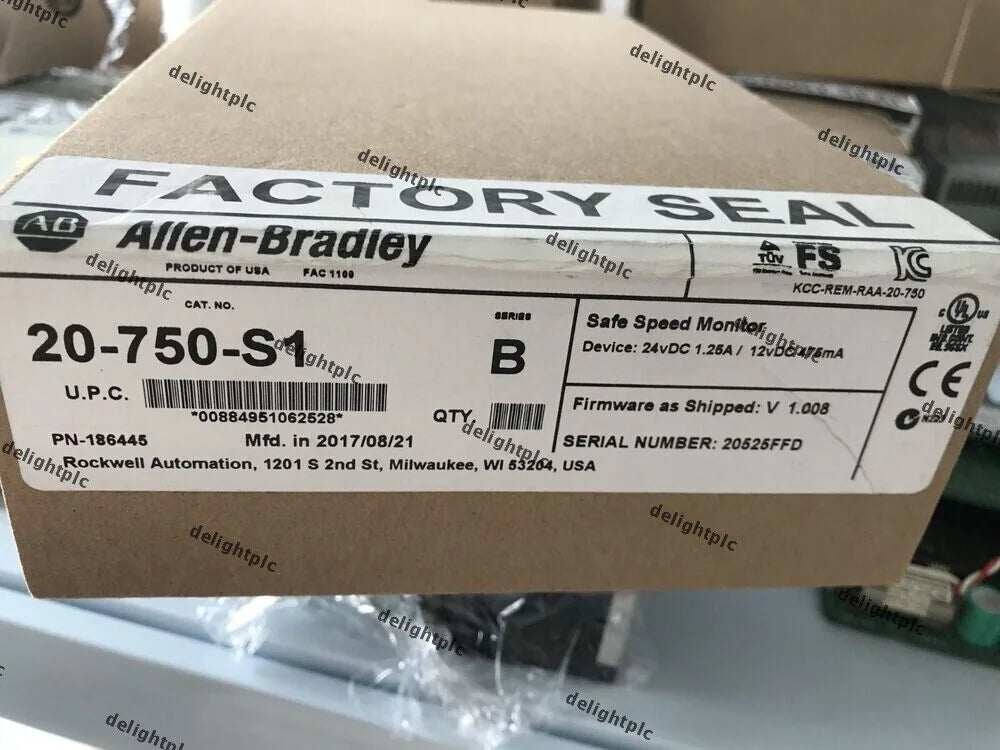 Allen Bradley Safe Speed Monitor 20-750-S1 Sealed - ALLEN BRADLEY [1]