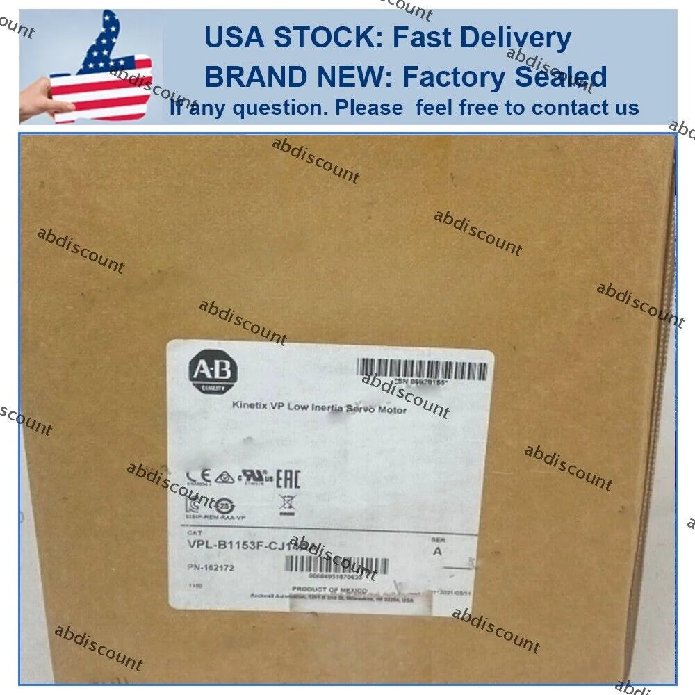Allen-Bradley VPL-B1153F CJ14AA Kinetix VP Low Inertia Servo Motor - ALLEN-BRADLEY [1]