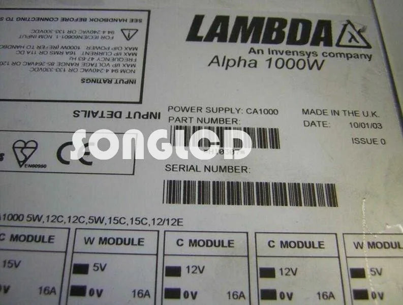 Alpha 1000W H10307 Power Unit for Efficient Performance - ALPHA [1]