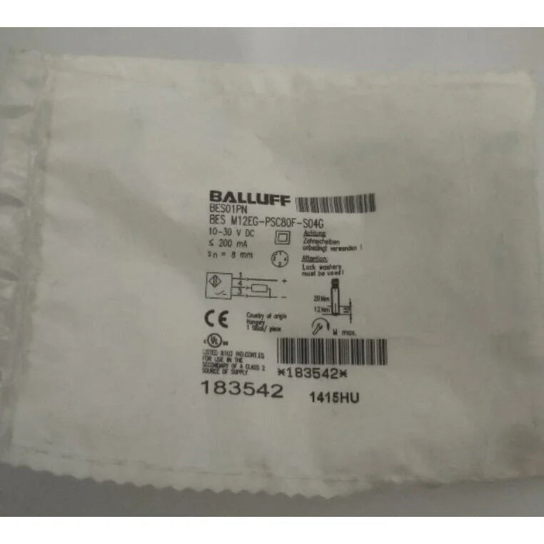 BALLUFF BES M12EG-PSC80F-S04G Proximity Switch Sensor - Fast Ship - BALLUFF [1]