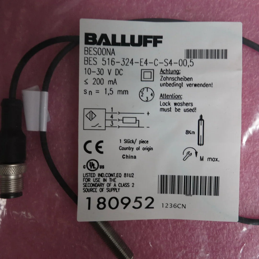 BALLUFF Photoelectric sensor 516-324-E4-C-S4-00,5 with 5 features for Indoor and outdoor use - BALLUFF [3]