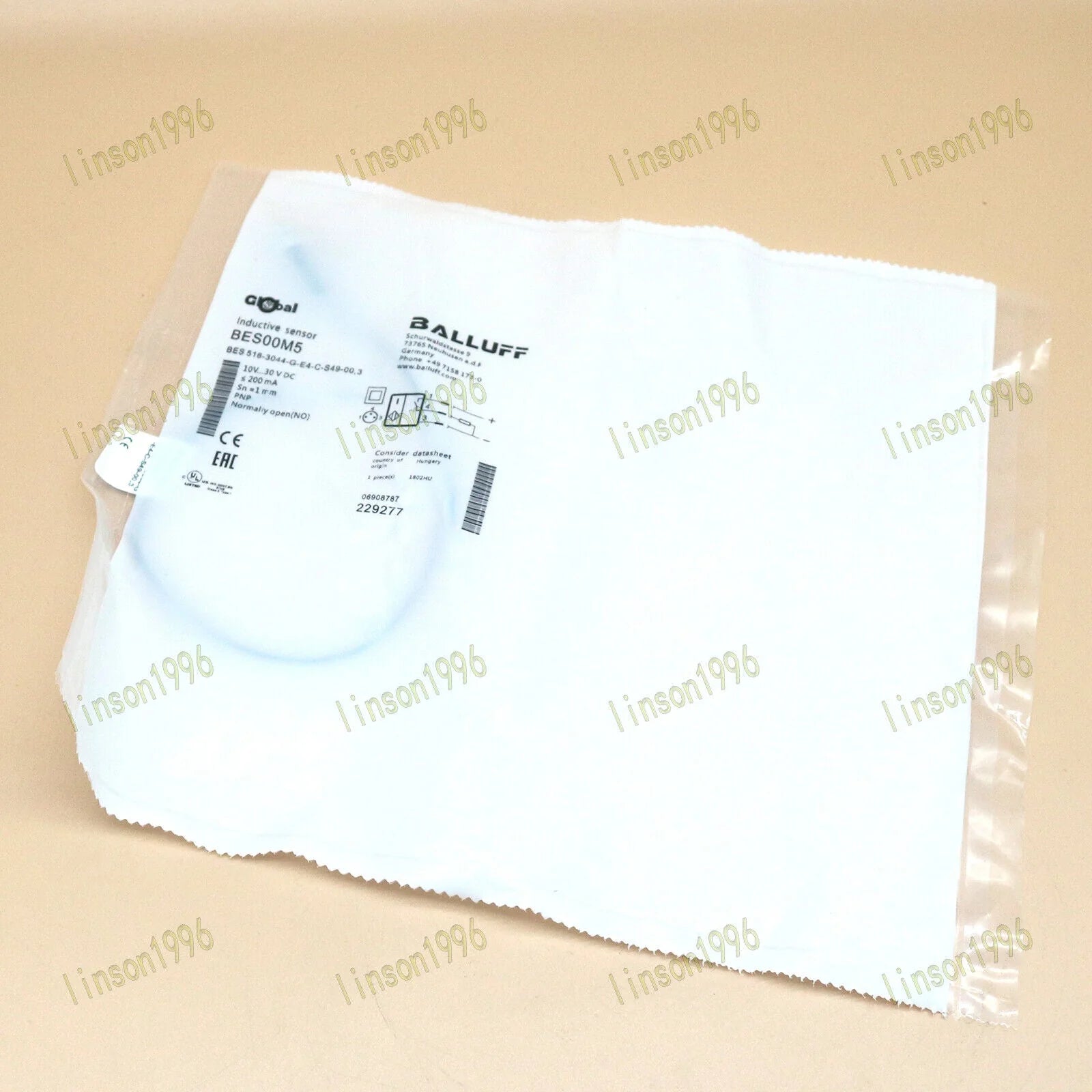 BALLUFF Proximity Sensor BES 516-3044-G-E4-C-S49-00 - BALLUFF [1]