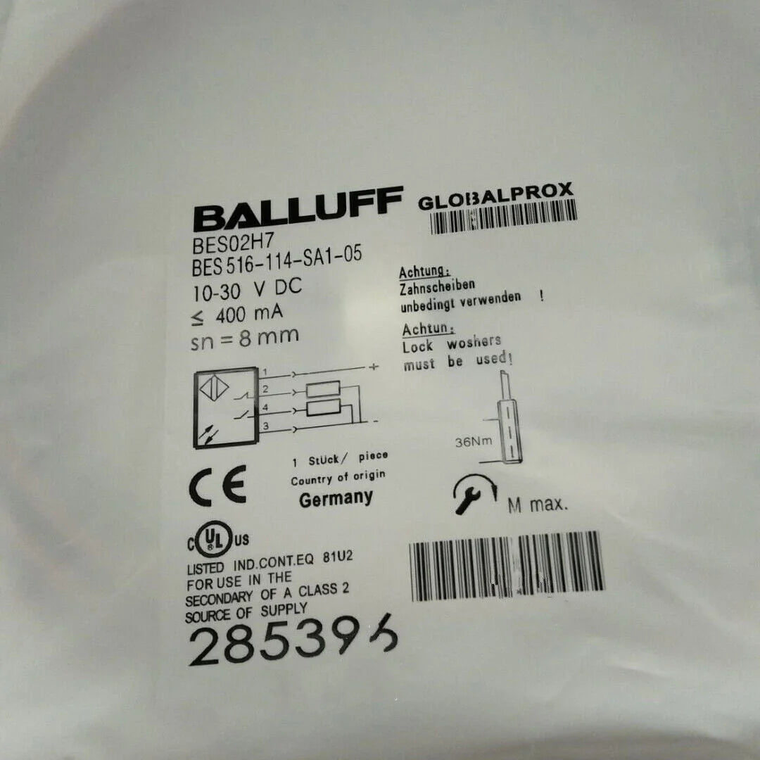 BALLUFF Proximity Switch BES 516-114-SA1-05 - BALLUFF [1]