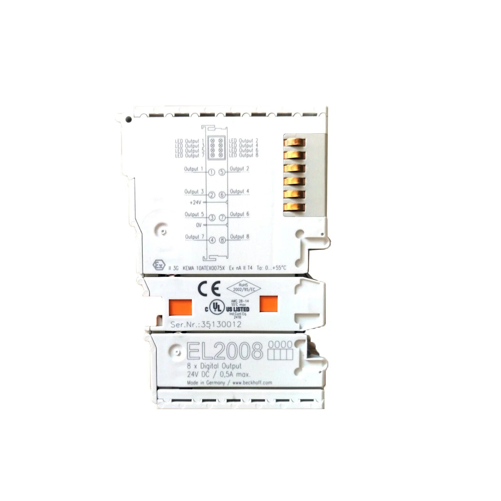 BECKHOFF EL2008 Digital Input Terminal - BECKHOFF [3]