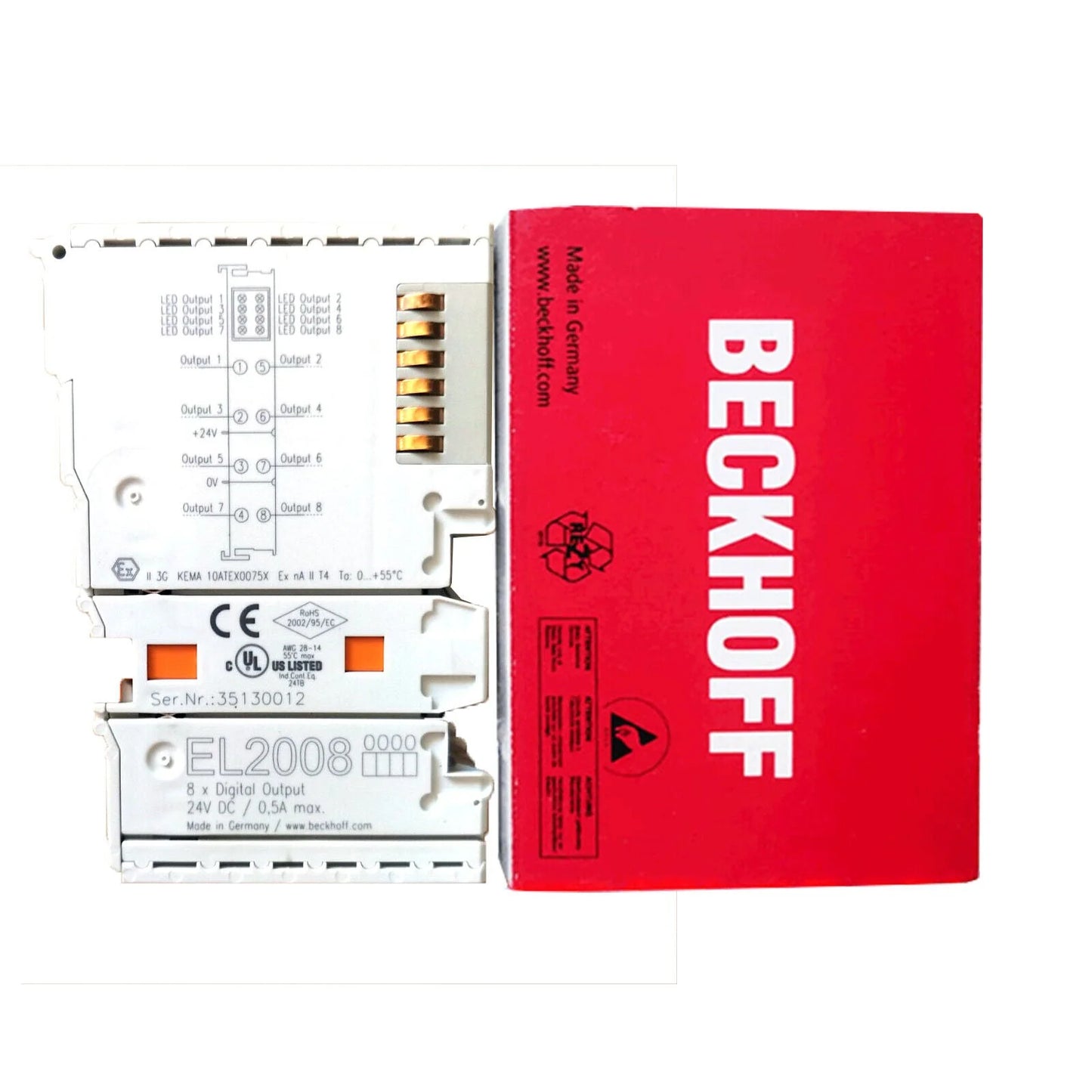 BECKHOFF EL2008 Digital Input Terminal - BECKHOFF [4]