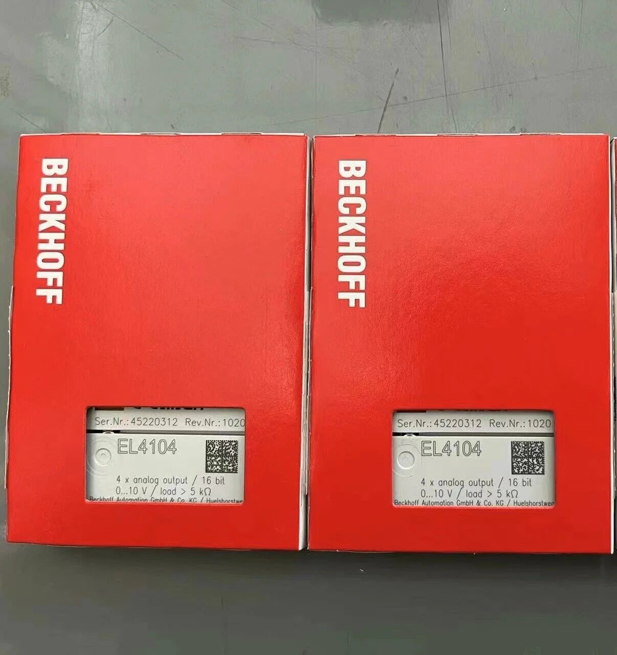 BECKHOFF EL4104 Output Module - BECKHOFF [1]