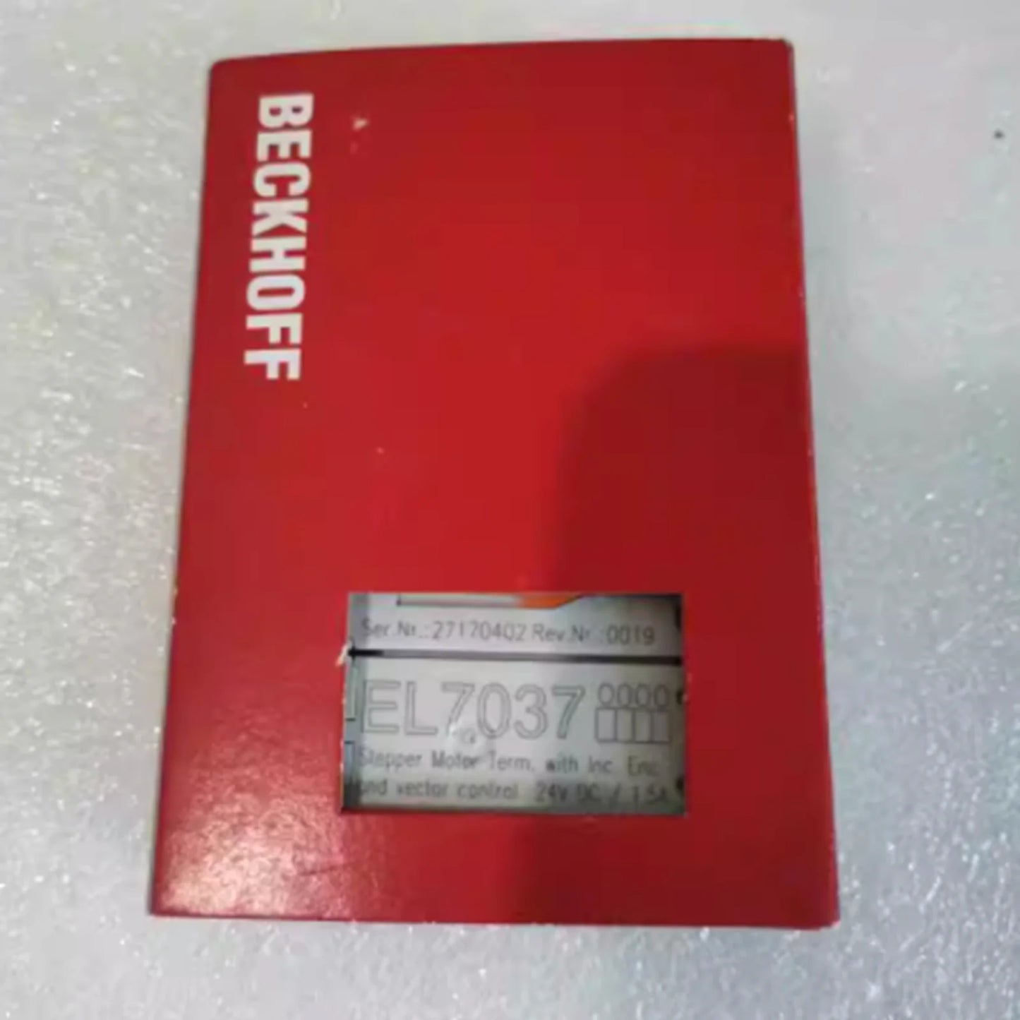 BECKHOFF EL7037 PLC Module - BECKHOFF [1]