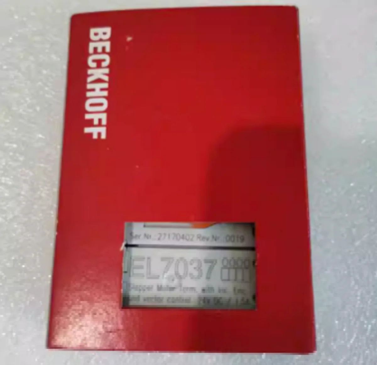 BECKHOFF EL7037 PLC Module - BECKHOFF [2]