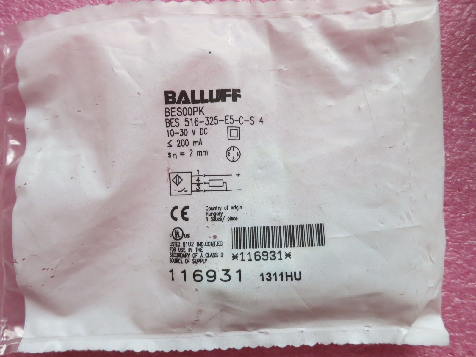 BES516-325-E5-C-S4 - BALLUFF