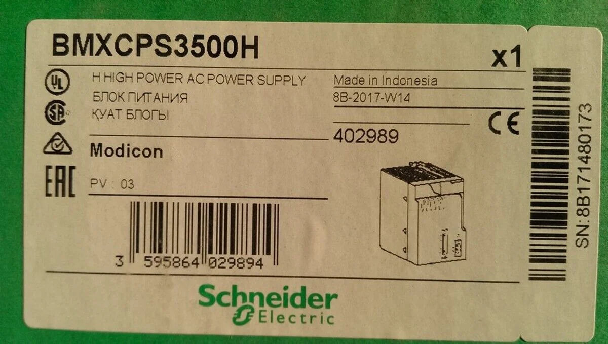 BMXCPS3500H Schneider Electric Modicon - SCHNEIDER ELECTRIC [1]