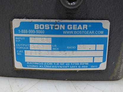 BOSTON GEAR F718-30 GEARBOX - BOSTON GEAR [3]