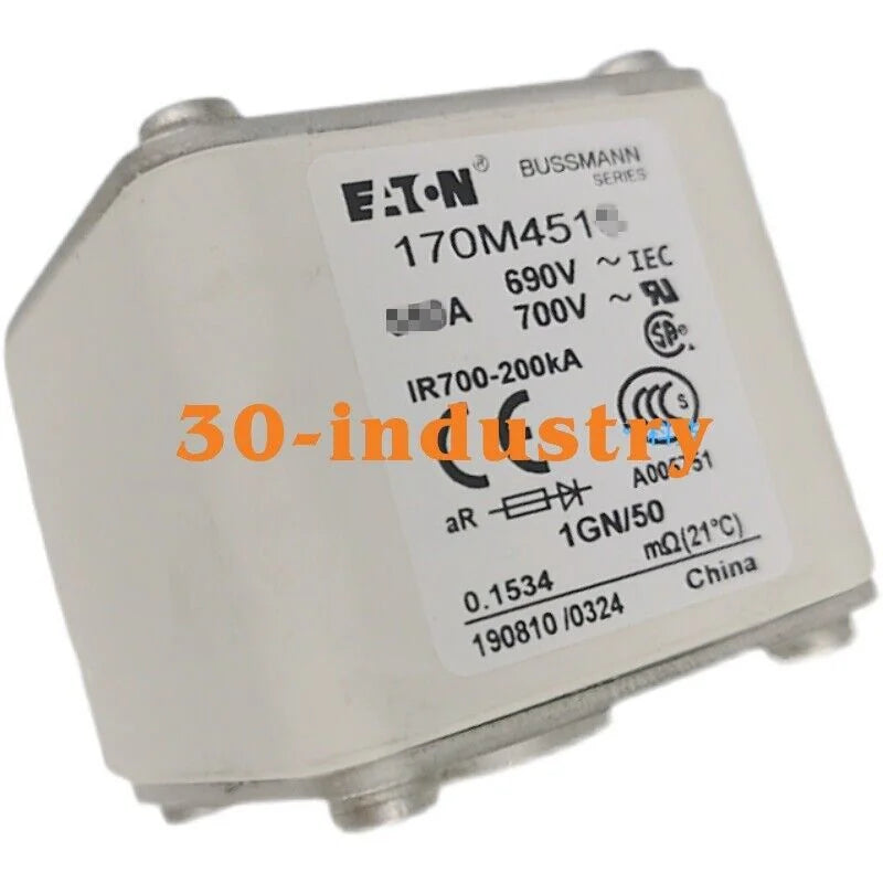 BUSSMANN 170M4519 Fuse 690V 900A - Reliable Protection - BUSSMANN [1]