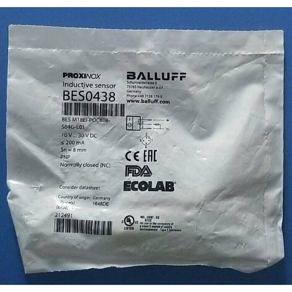 Balluff BES M18EI-POC80B Proximity sensor - BALLUFF [1]