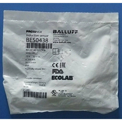 Balluff BES M18EI-POC80B Proximity sensor - BALLUFF [1]