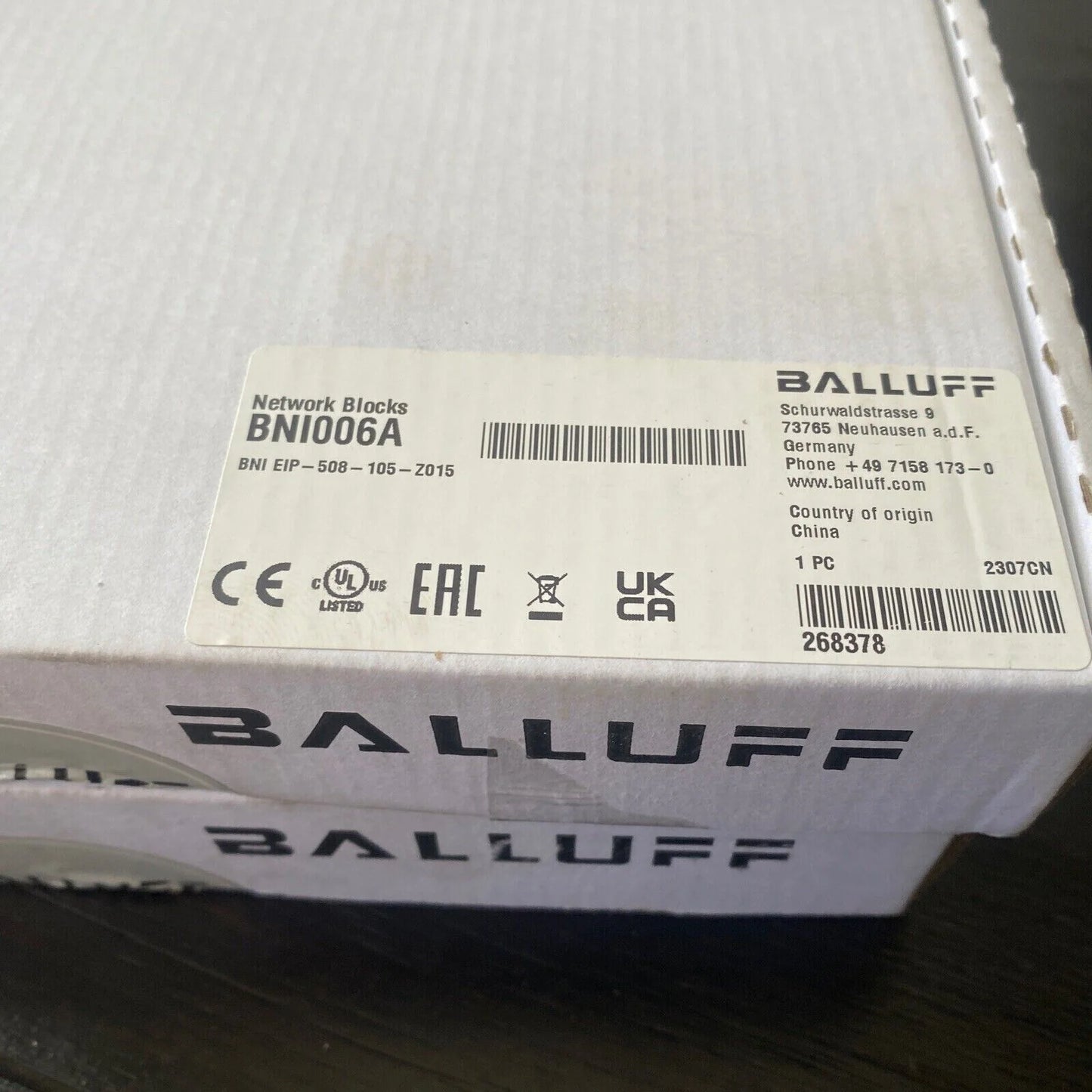 Balluff BNI006A Factory Sealed - BALLUFF [1]