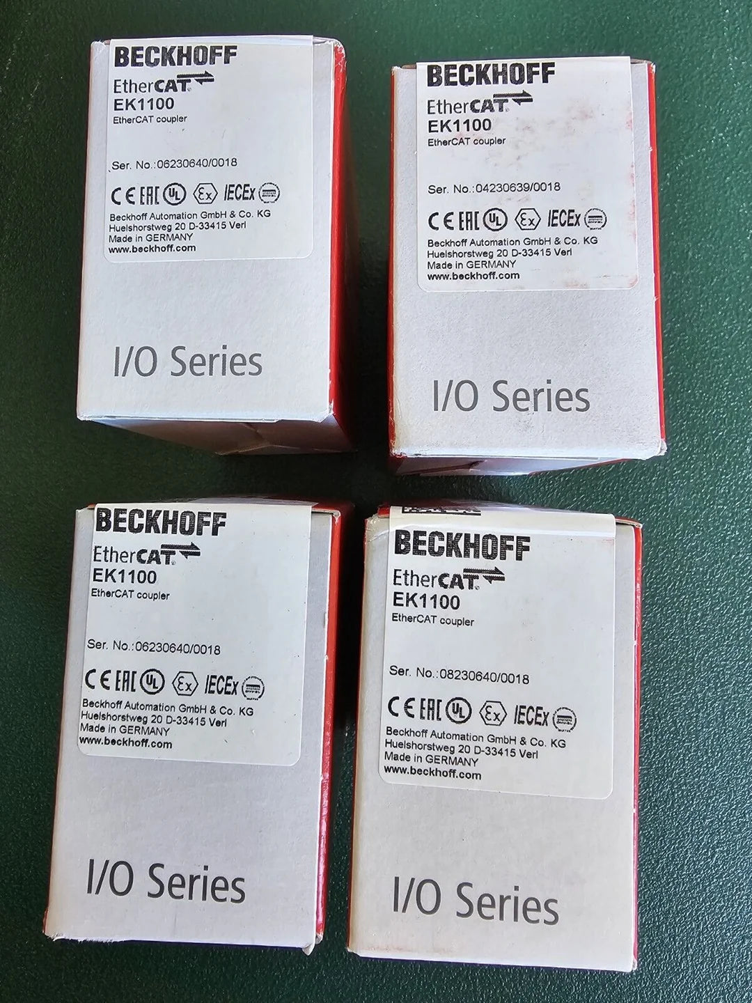 Beckhoff EK1100 Coupler EtherCAT Sealed - BECKHOFF [1]