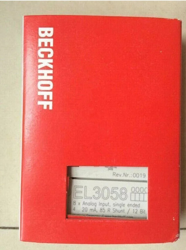 Beckhoff EL3058 PLC Module Factory Sealed - BECKHOFF [1]