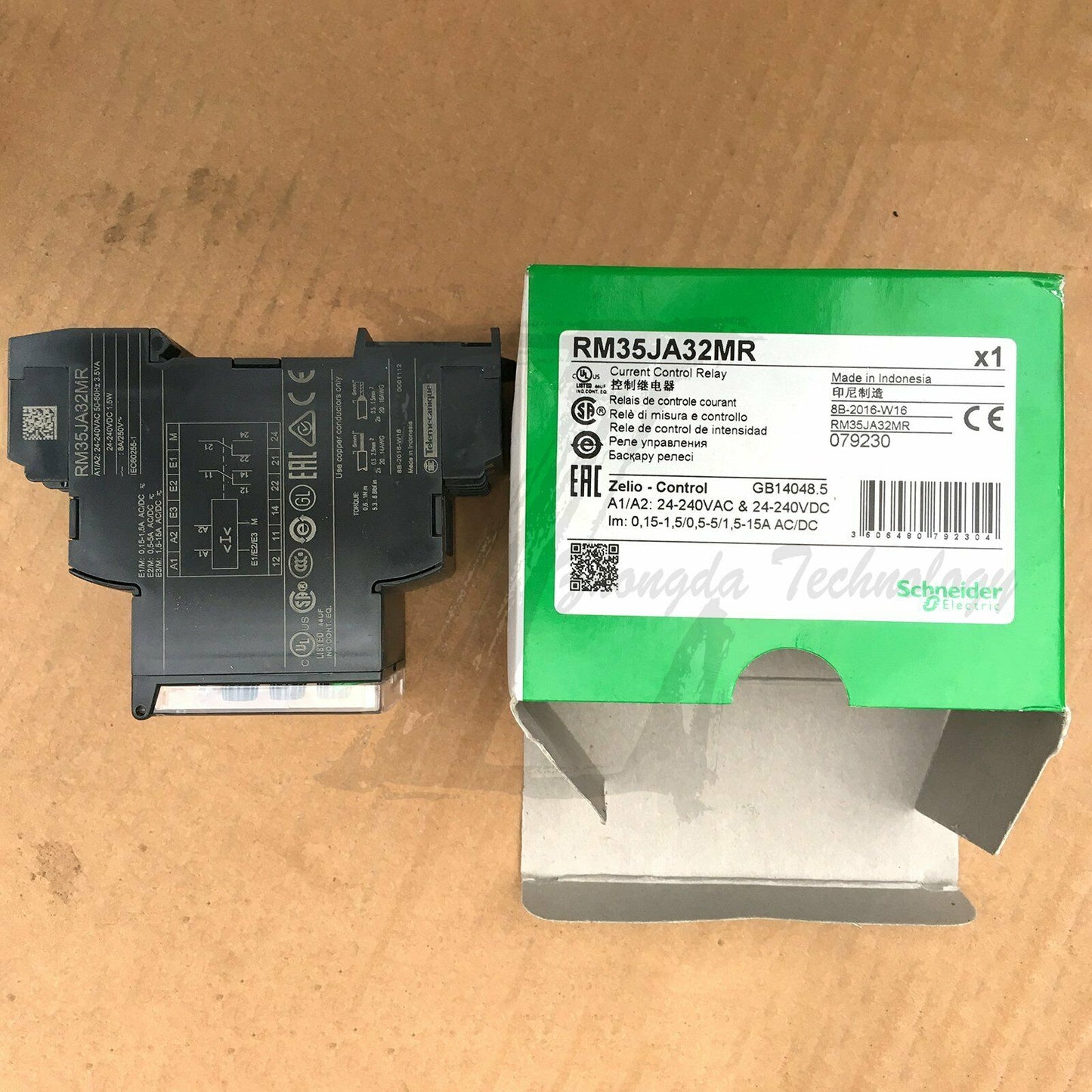 Brand new original Schneider current control relay RM35JA32MR 250 V AC - SCHNEIDER