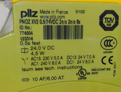 Buy 1PC New PILZ Safety Relay 774504 for Enhanced Safety - PILZ [2]