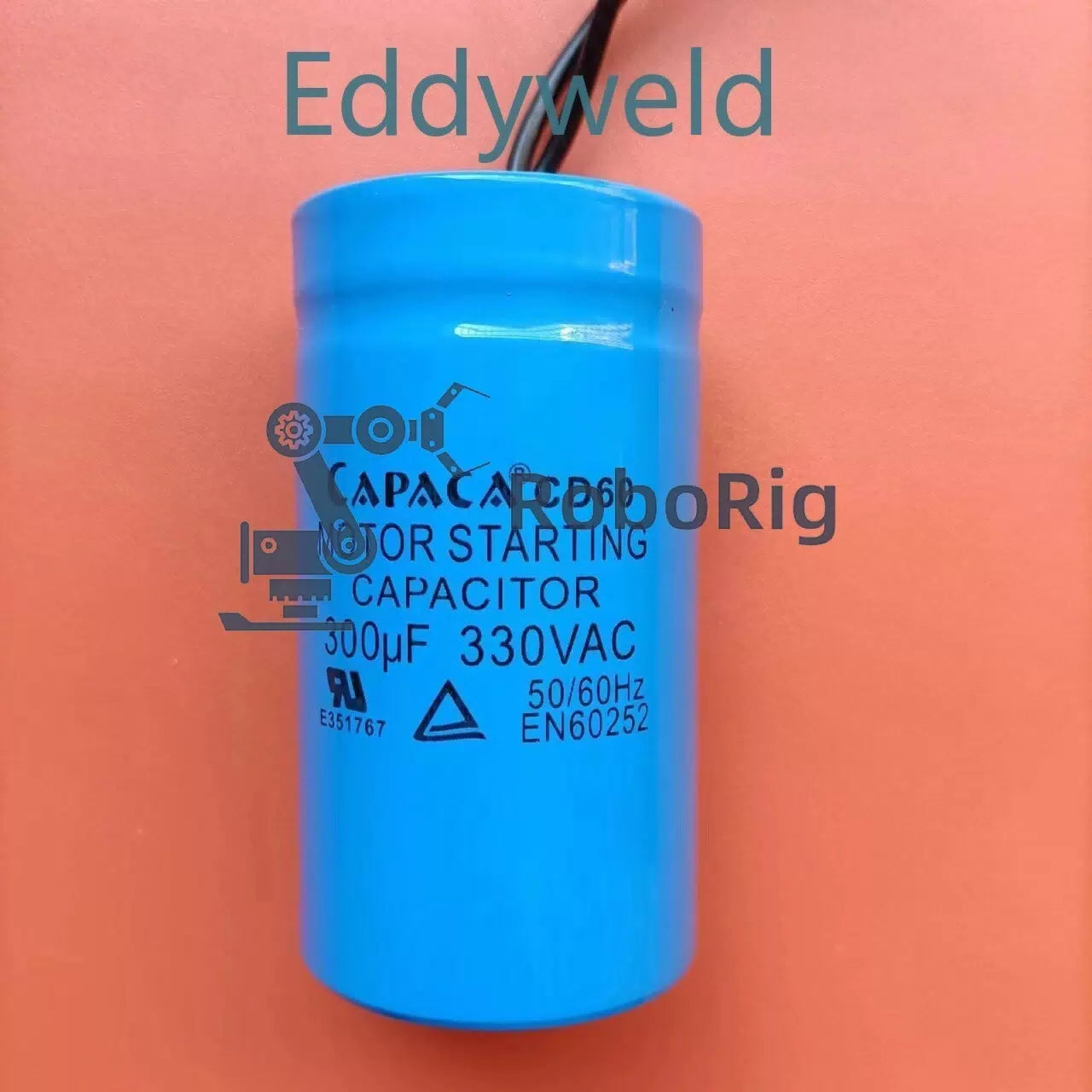 CD60 Motor Starting Capacitor 300uF 330VAC 300MFD 300 UF MFD 330V AC VAC UL Cap [1]