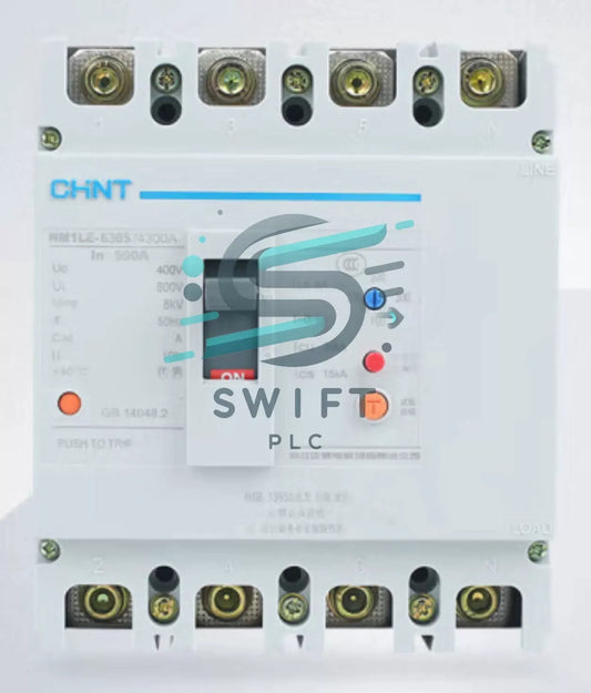 CHNT MCCB Circuit breaker With leakage protector NM1LE-630S/4300A 4P 500A [1]