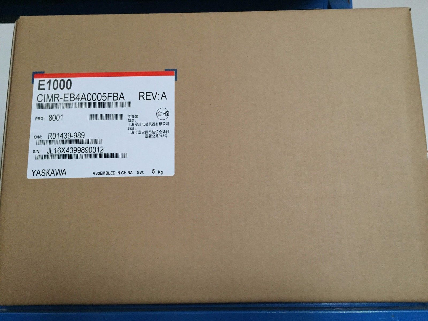 CIMR-EB4A0005FBA - YASKAWA