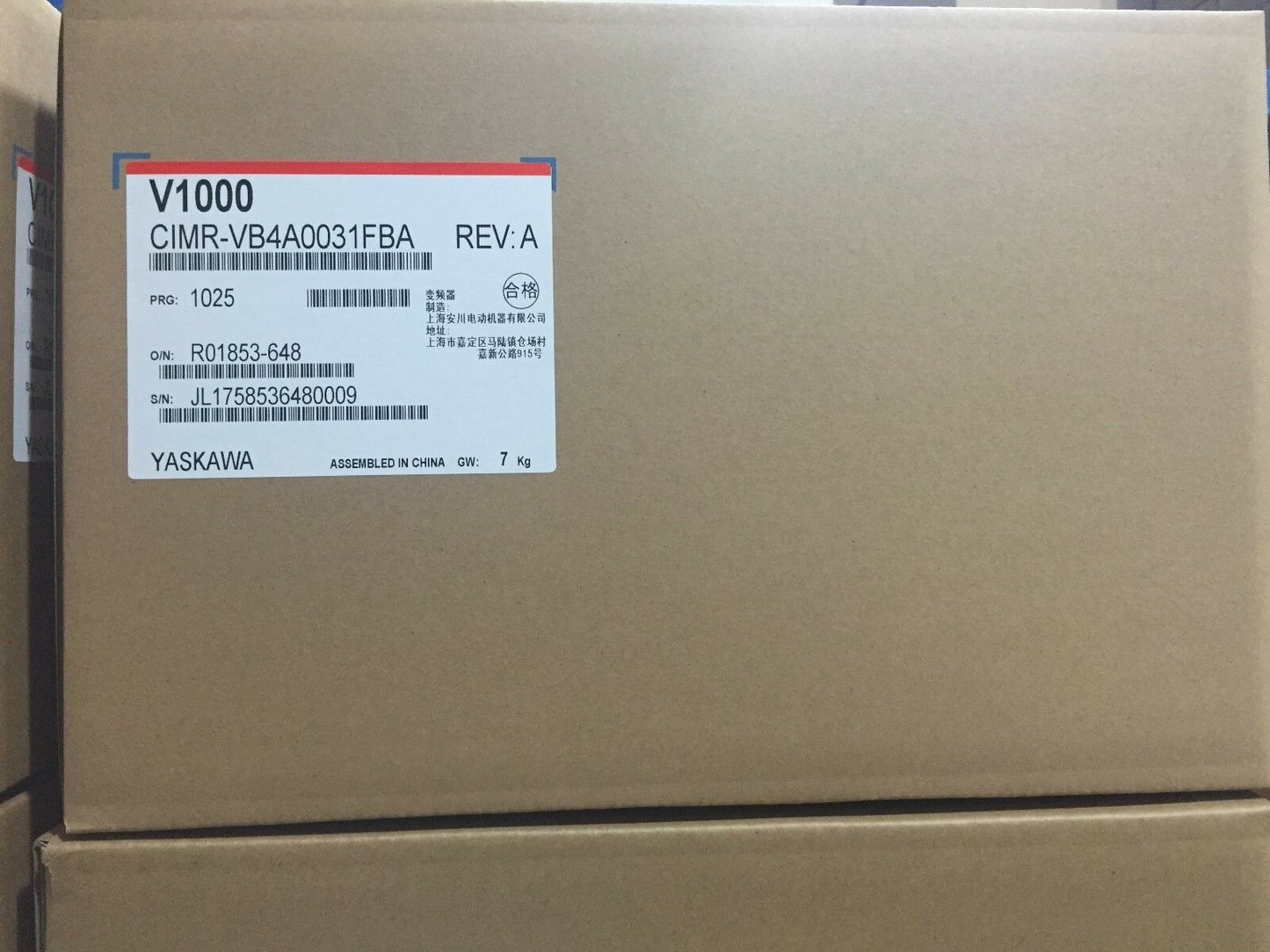 CIMR-VB4A0031FBA - YASKAWA