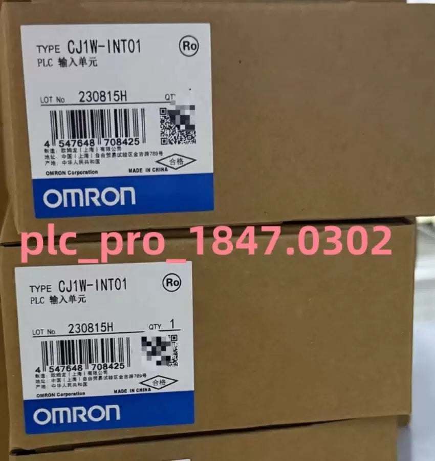 CJ1W-INT01 1PCS Omron CJ1WINT01 PLC Module Input Unit Fast delivery [1]