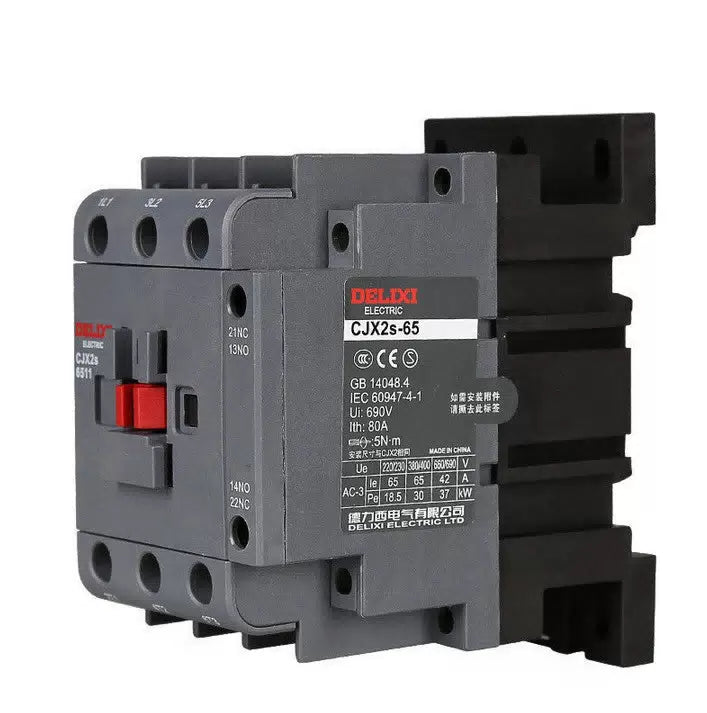 CJX2S-65 220V 1PCS DELIXI Magnetic Contactor free shipping #LRR #C [2]
